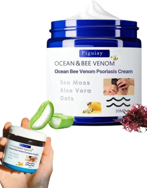 Bee Venom &Ocean Psoriasis Healing Cream ( BUY 1 GET 1 FREE )